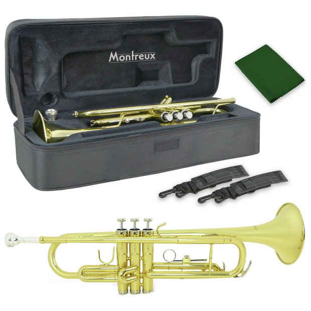 Montreux student Bb trumpet with case - British product