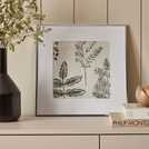 Habitat silver aluminium picture frame 40x40cm, UK version