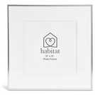 Habitat silver aluminium picture frame 40x40cm, UK version