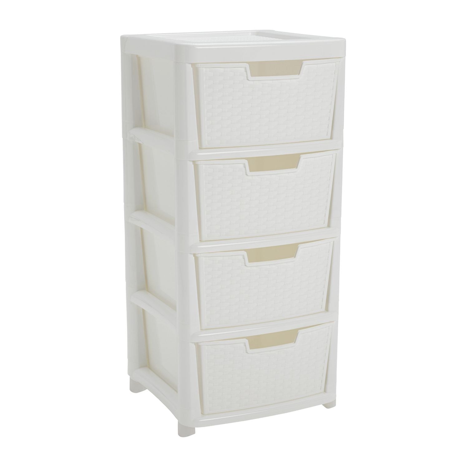 Argos Home rattan storage tower white 80L - British product