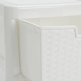 Argos Home rattan storage tower white 80L - British product