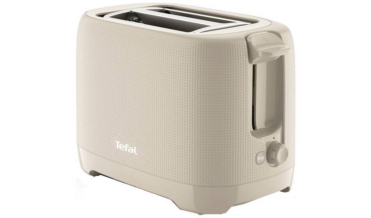 Tefal Morning 2 slice toaster in cream, UK version
