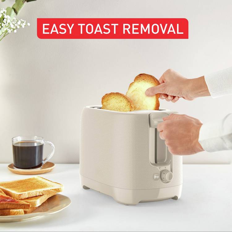 Tefal Morning 2 slice toaster in cream, UK version