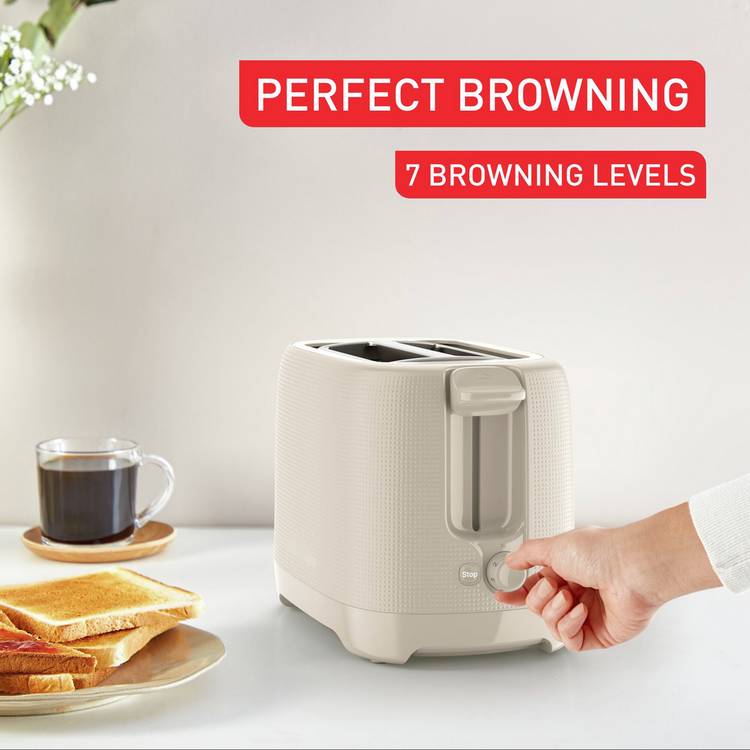 Tefal Morning 2 slice toaster in cream, UK version