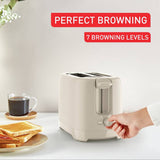 Tefal Morning 2 slice toaster in cream, UK version