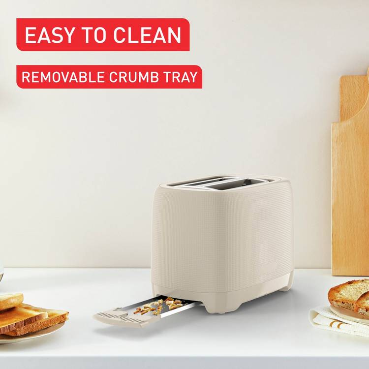 Tefal Morning 2 slice toaster in cream, UK version