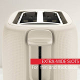 Tefal Morning 2 slice toaster in cream, UK version