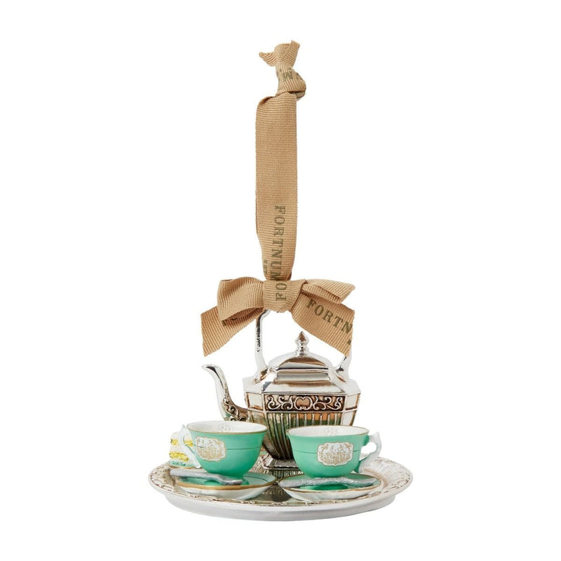 Fortnum's Afternoon Tea Tray Christmas decoration, UK version