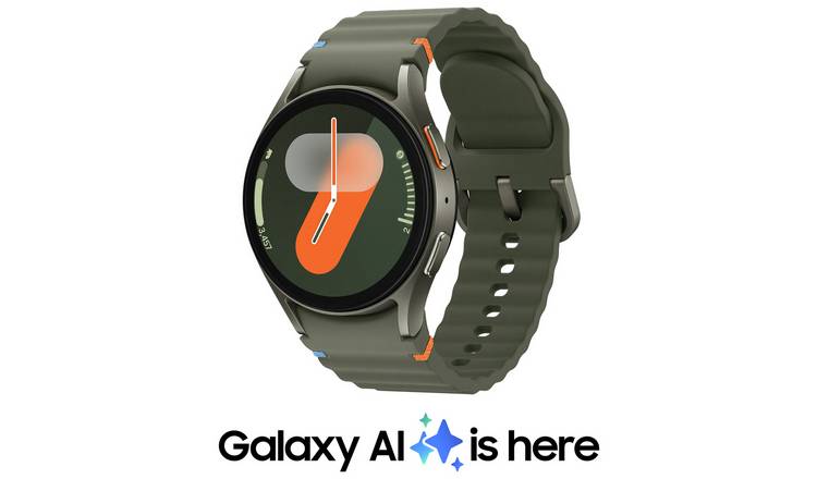 Samsung Galaxy Watch7 40mm green smart watch, imported from the UK