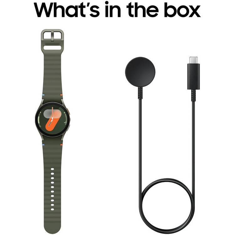 Samsung Galaxy Watch7 40mm green smart watch, imported from the UK
