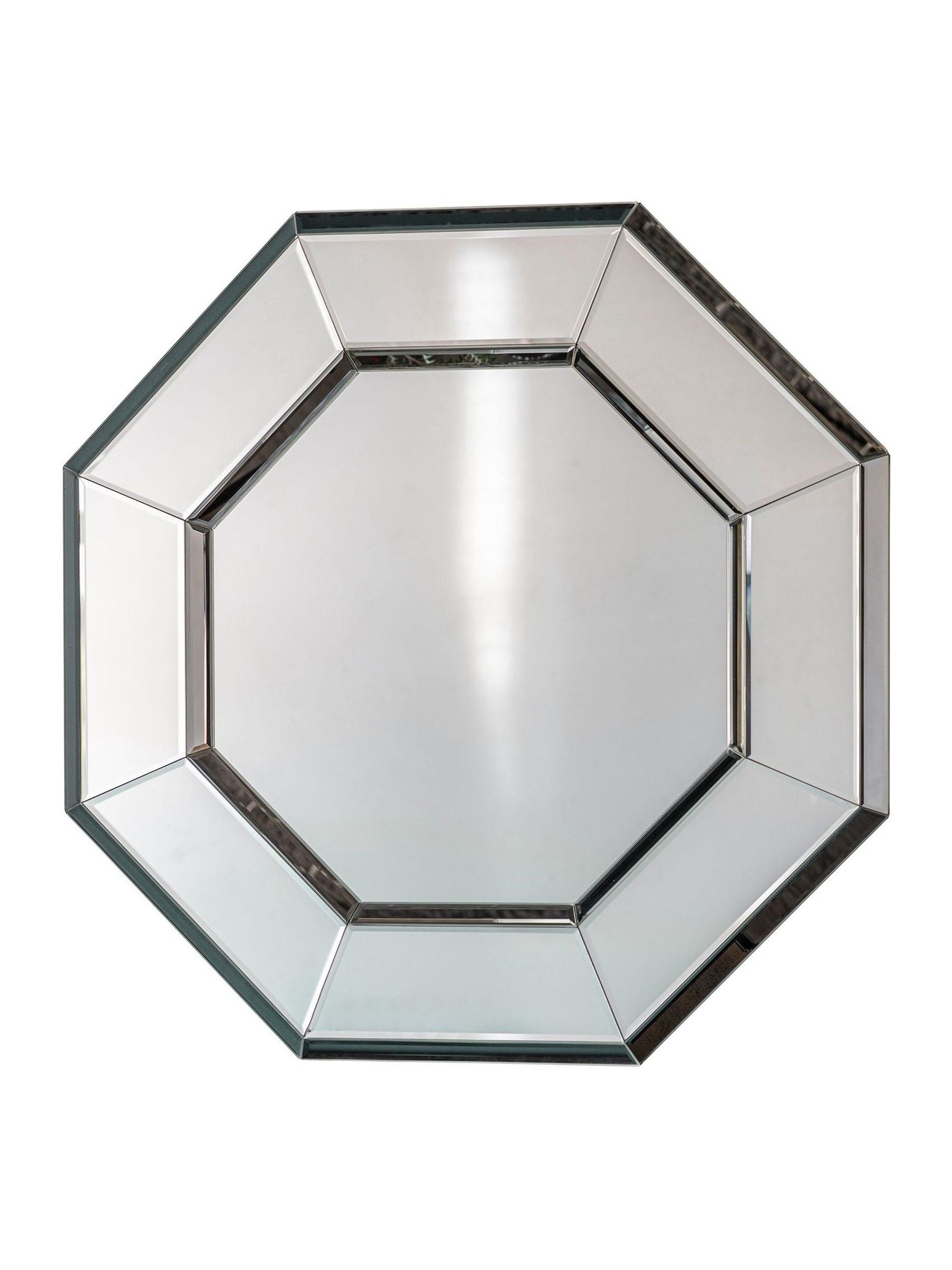 Gallery Home Vienna Octagon Bevelled Mirror, UK version