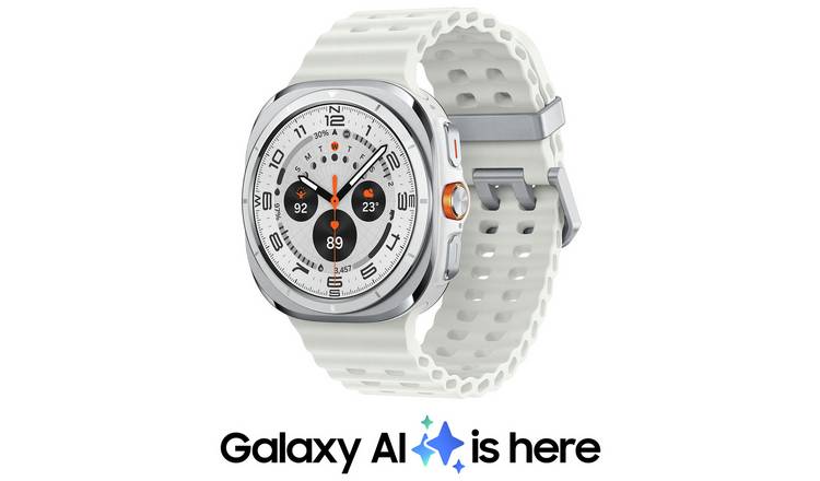 Samsung Galaxy Watch Ultra smartwatch White 47mm, UK version
