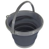 Regatta foldable bucket 5L Ebony Grey (British brand)