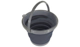 Regatta foldable bucket 5L Ebony Grey (British brand)