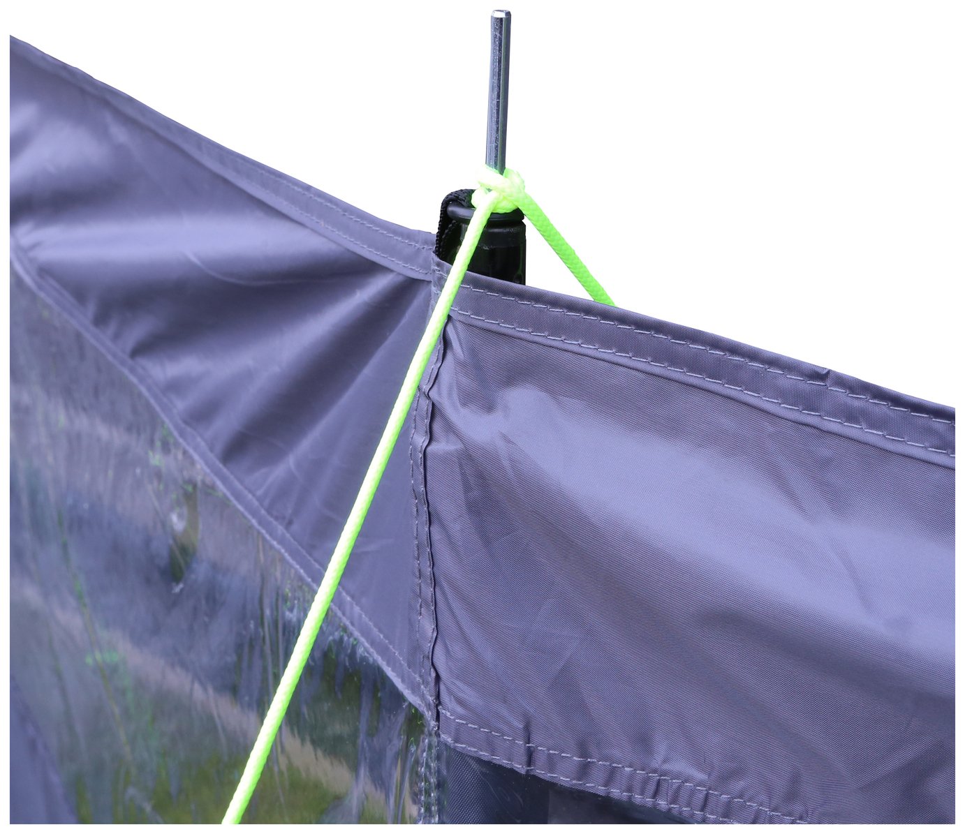 Regatta steel windbreak Lead Grey H120xW495cm imported from the UK