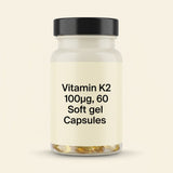 Holland & Barrett Vitamin K2 100µg 60 capsules, UK version