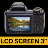 KODAK PIXPRO AZ528 bridge camera blue 52x zoom, UK version