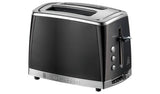 Russell Hobbs Luna 2 Slice Matte Black Toaster 26150 GOODS Argos