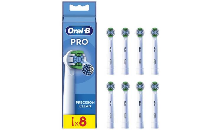 Oral-B Pro Precision Clean Electric Toothbrush Heads-8 Pack GOODS Argos