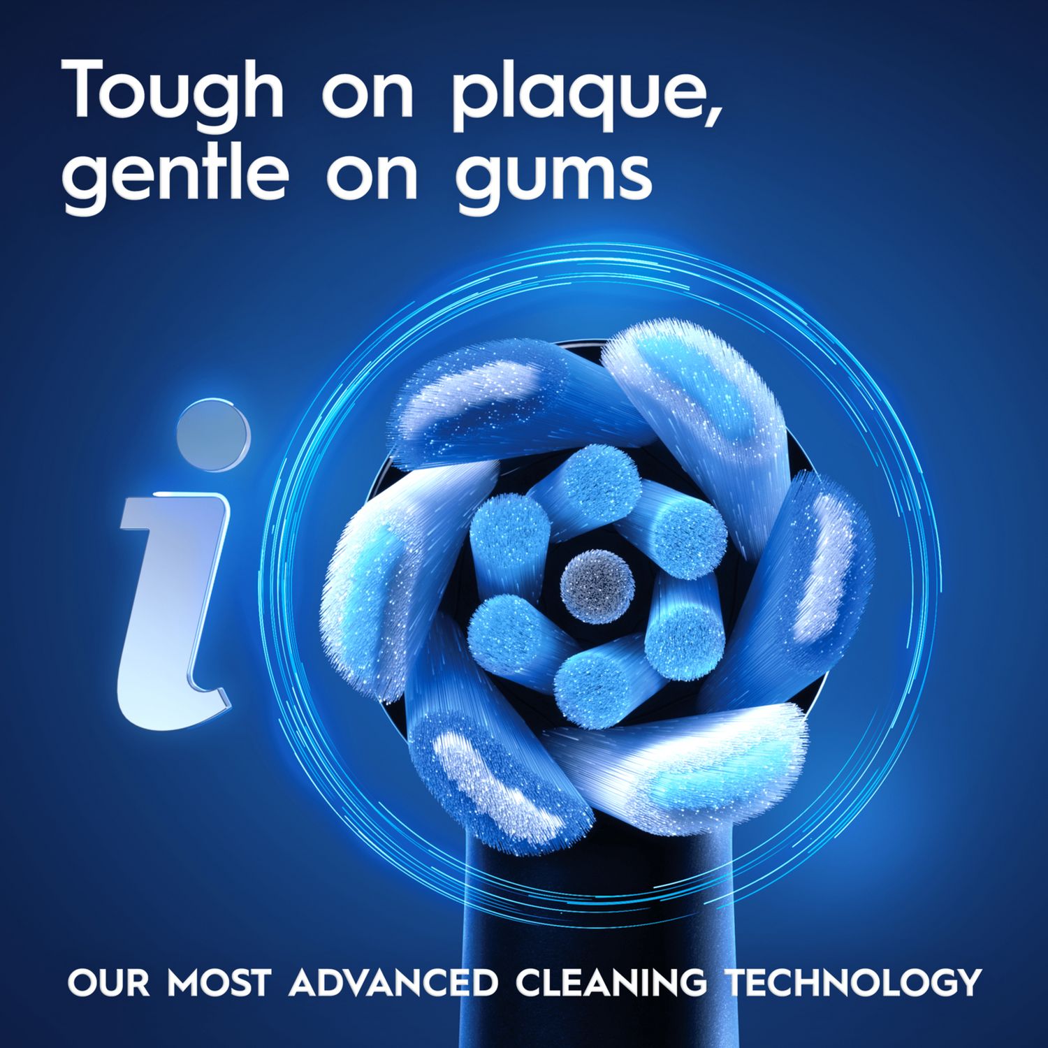 Oral-B iO 9 black electric toothbrush, imported from the UK