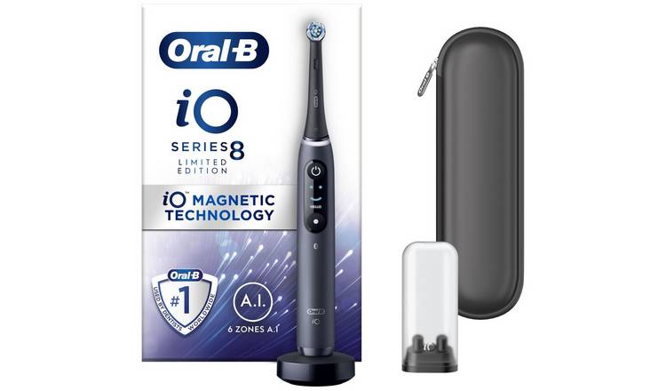 Oral-B iO Series 8 Electric Toothbrush - Black GOODS Argos