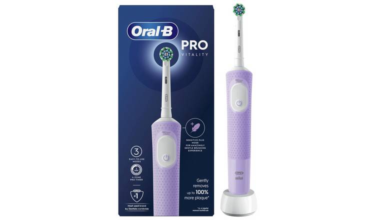 Oral-B Vitality Pro Electric Toothbrush - Lilac GOODS Argos