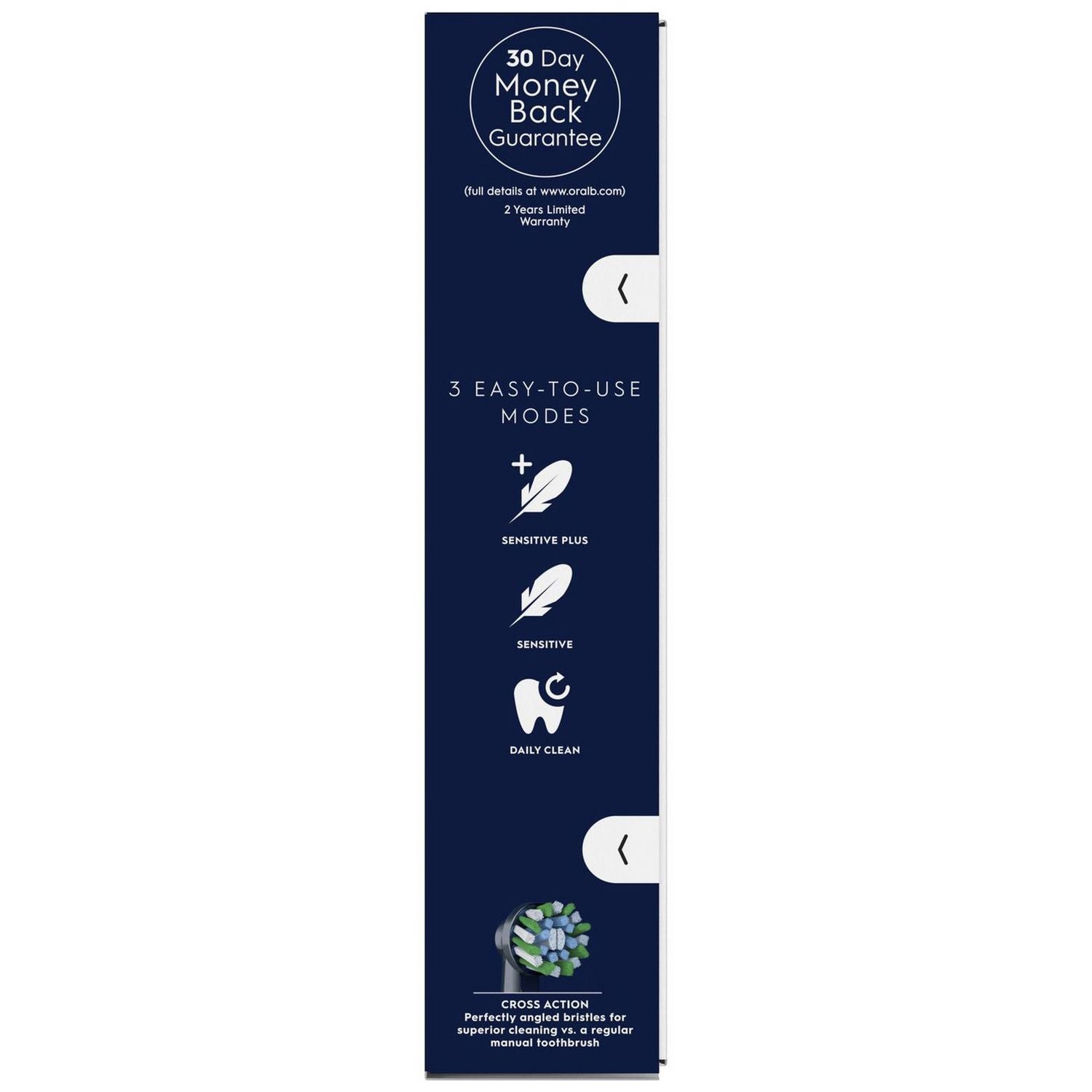 Oral-B Vitality Pro Black electric toothbrush, imported from the UK