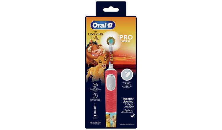 Oral-B The Lion King Kids Electric Toothbrush - Red