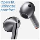 Samsung Galaxy Buds3 Silver true wireless earbuds (British brand)