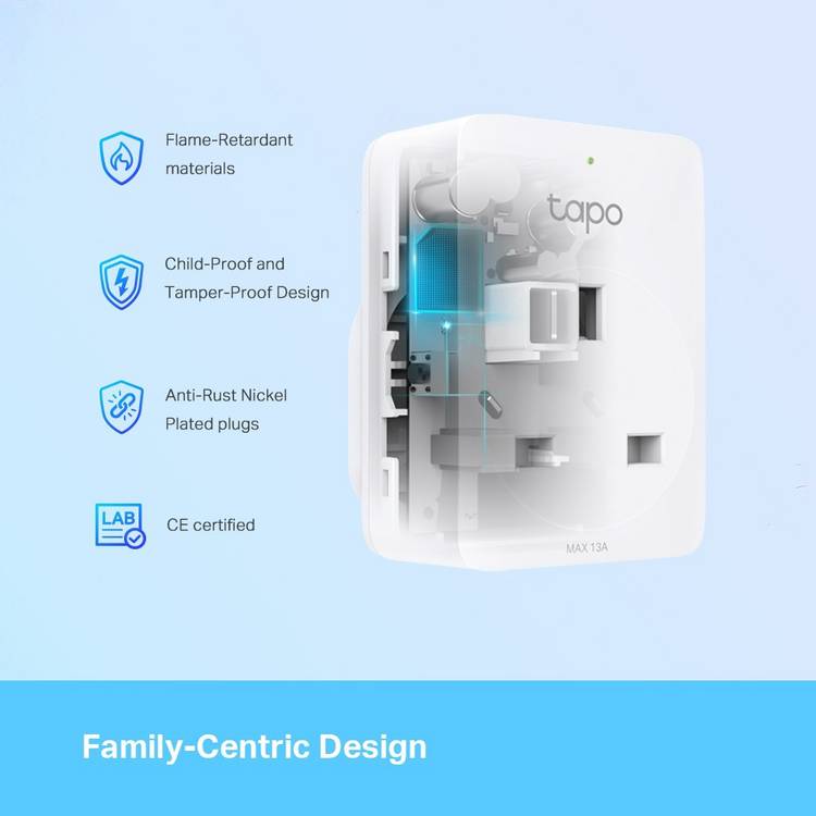 Tapo P110 smart plug 4-pack (British brand)