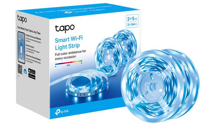 Tapo smart LED light strip multicolour 10m (British brand)