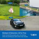Tapo C425 solar-powered outdoor security camera kit (British brand)