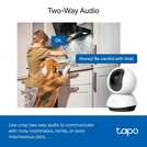 Tapo C220 2K 4MP Pan/Tilt Home Security Camera (British brand)