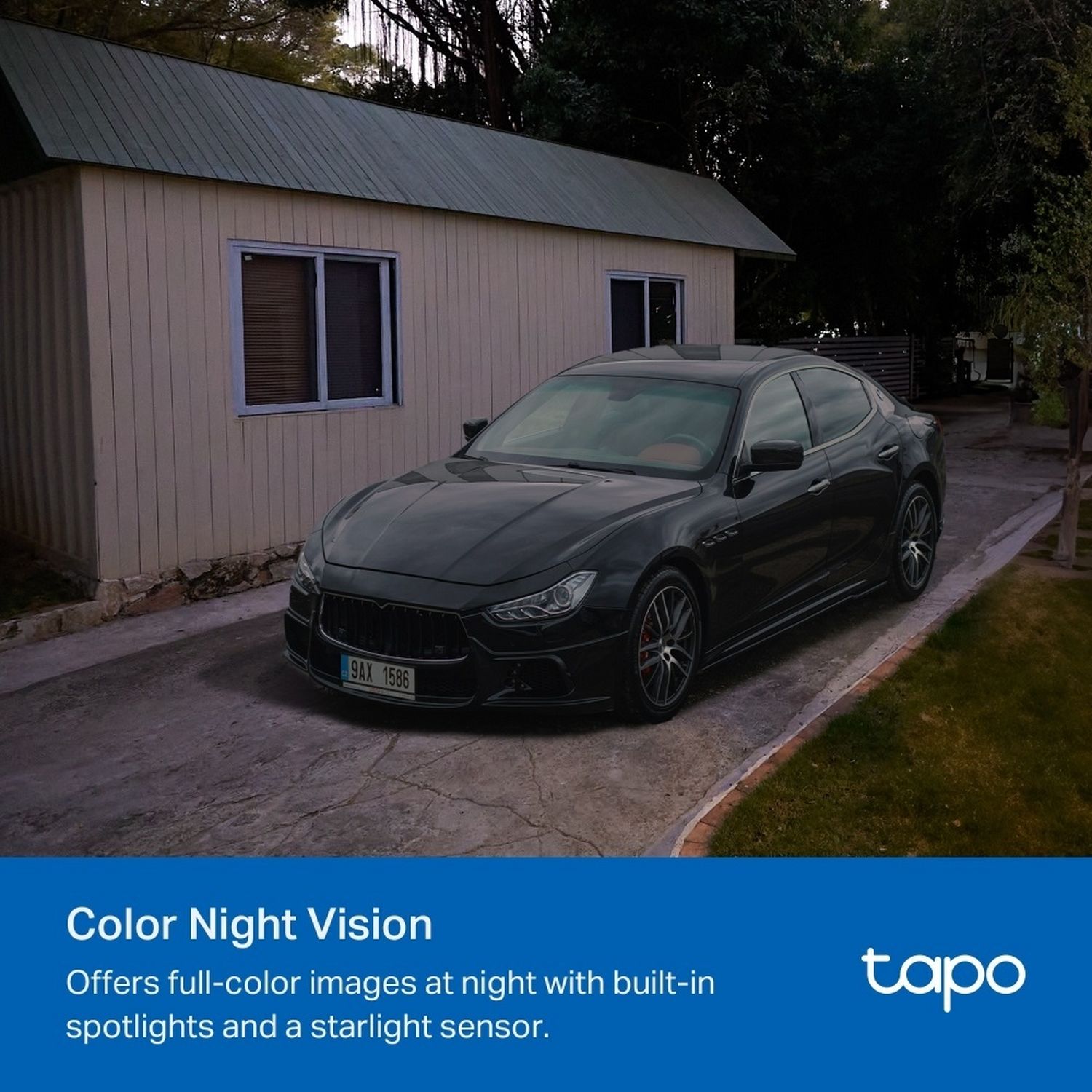 Tapo C425 2K smart battery Wi-Fi outdoor security camera (British brand)