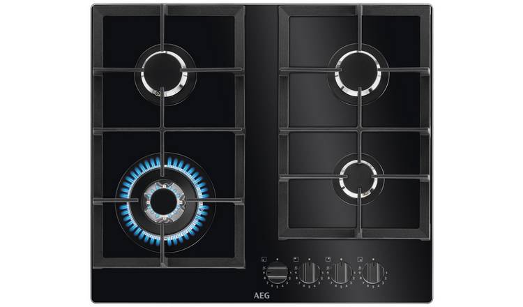 AEG HKB64420NB Gas Hob - Black