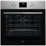 AEG built-in single electric oven in stainless steel - British product