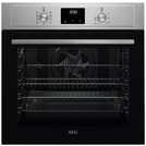 AEG built-in single electric oven in stainless steel - British product