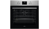 AEG built-in single electric oven in stainless steel - British product