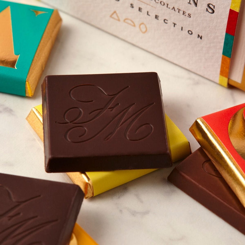 Fortnum's assorted Napolitains chocolate squares 78g - British product