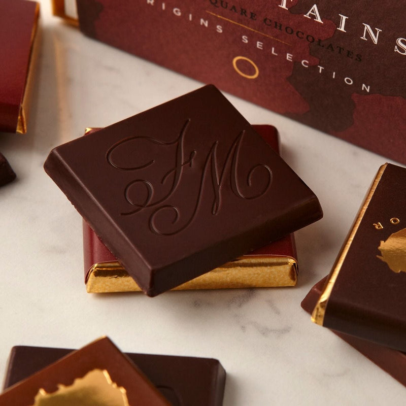 Fortnum's Origins Napolitains chocolate squares 78g (British brand)