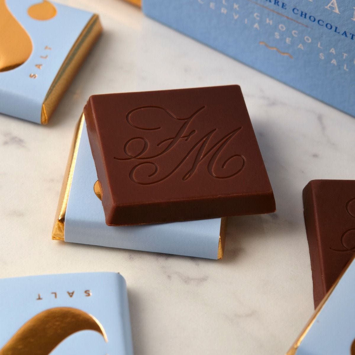 Fortnum's sea salt Napolitains 182g, imported from the UK