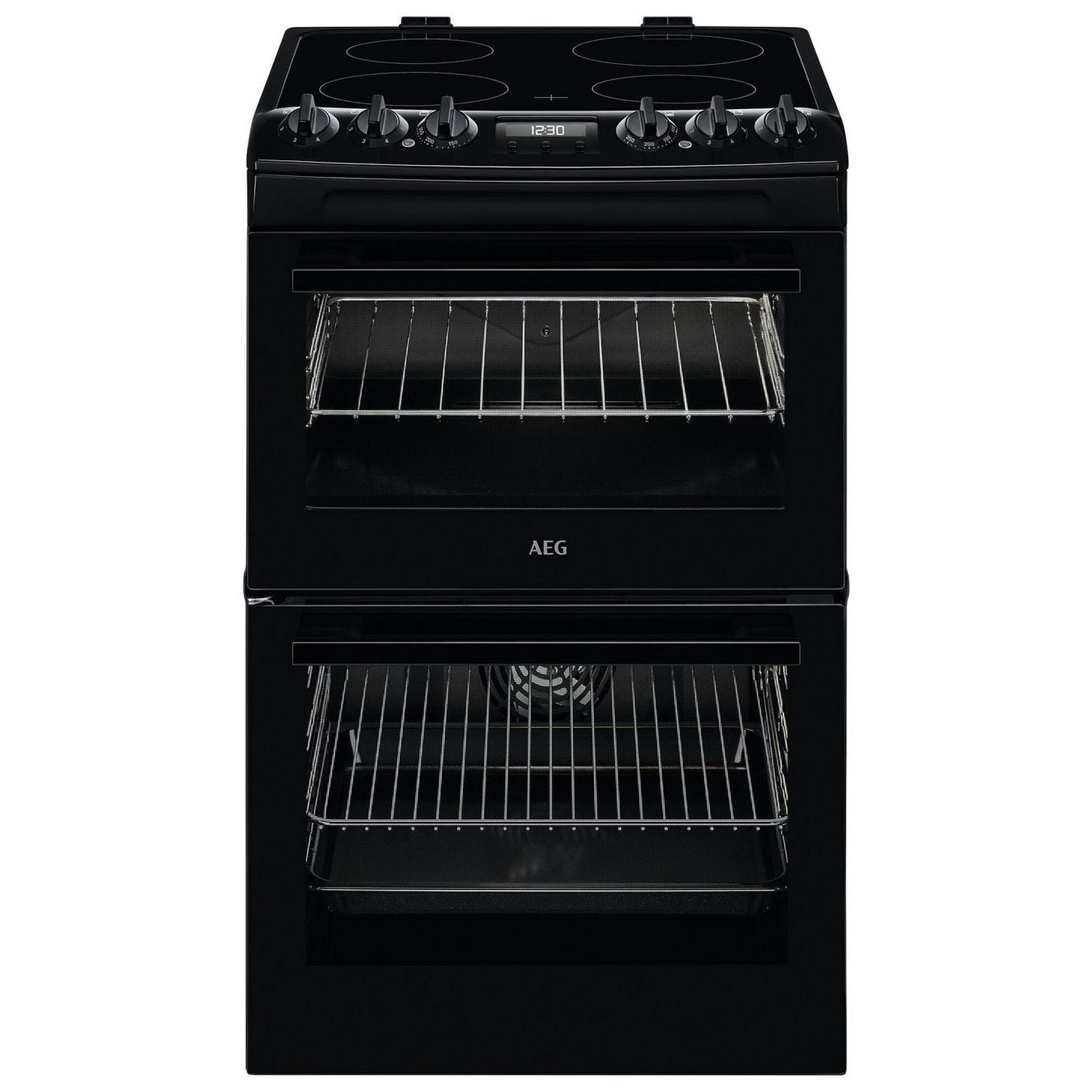 AEG electric cooker black 55cm - British product