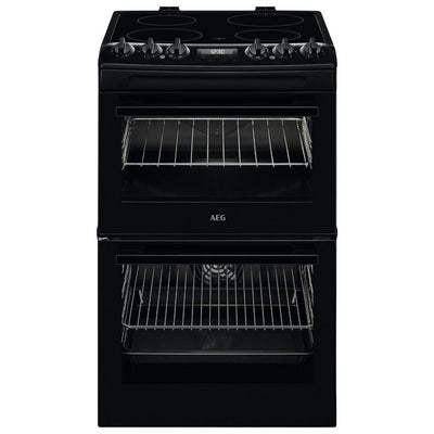 Argos AEG CCX1530ACB 55cm Double Electric Cooker Black- Buy online at McGrocer