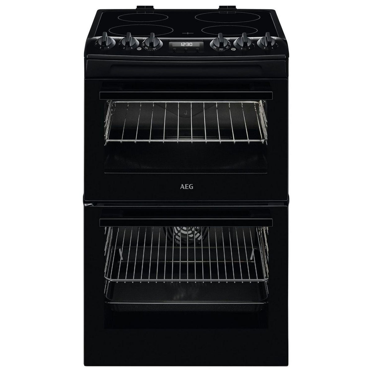 AEG electric cooker black 55cm - British product