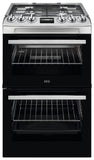 AEG Doppelbackofen Gasherd Edelstahl 55cm - Britisches Produkt