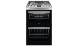 AEG Edelstahl 55cm Doppelbackofen Gasherd – Britisches Produkt