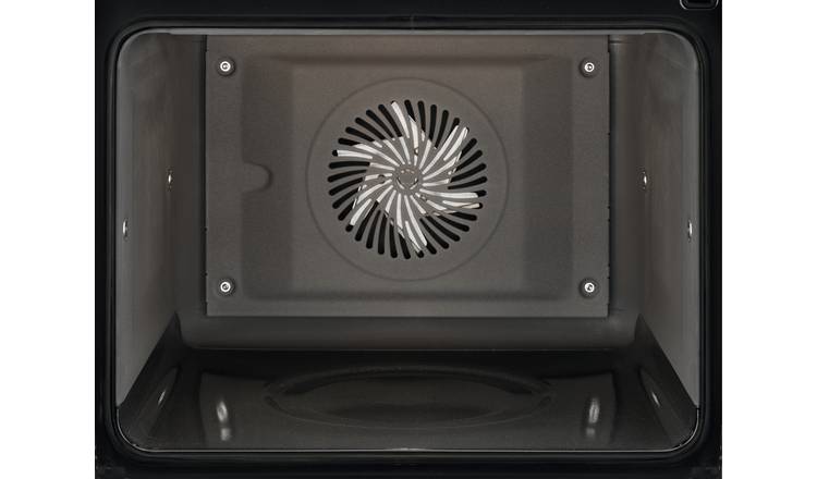 AEG stainless steel 55cm double oven gas cooker - British product