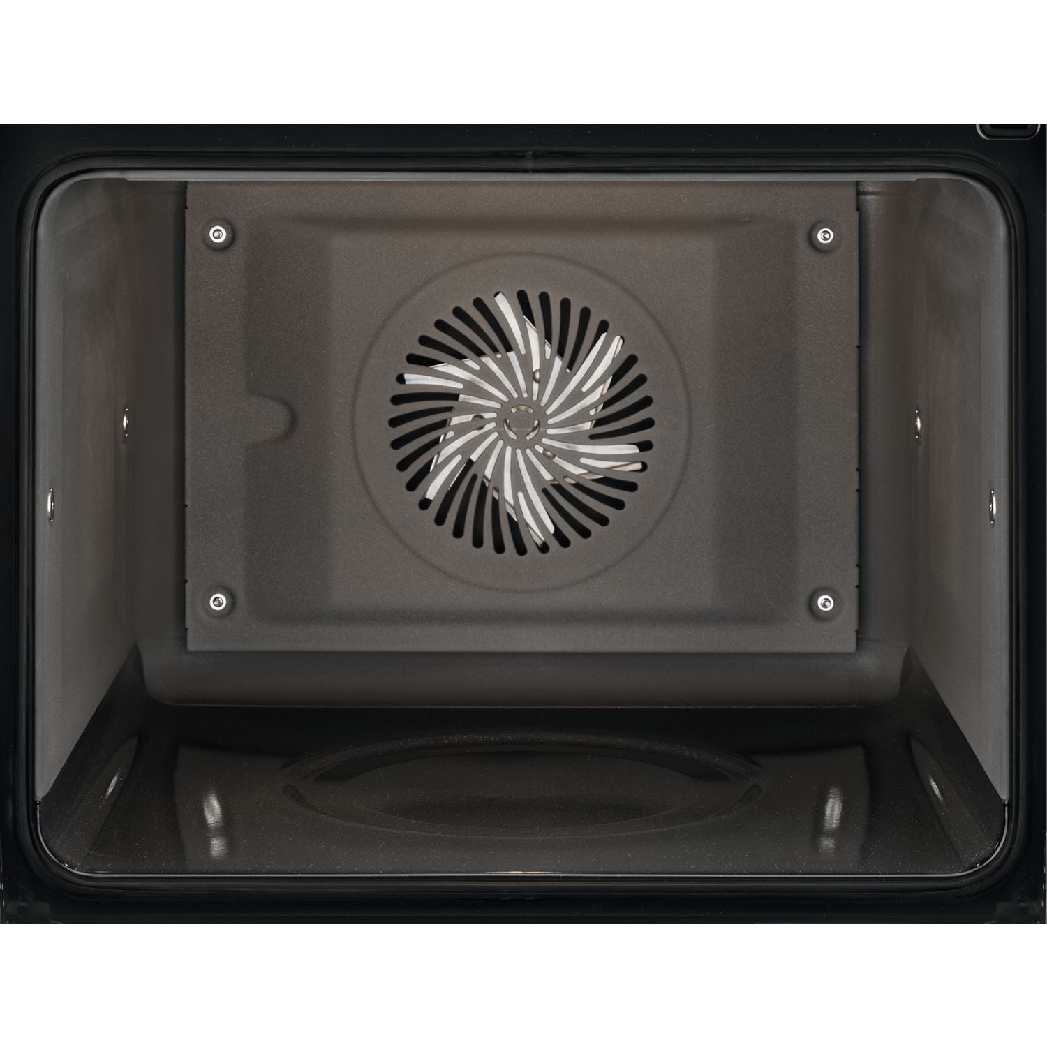 AEG stainless steel 55cm double oven gas cooker - British product