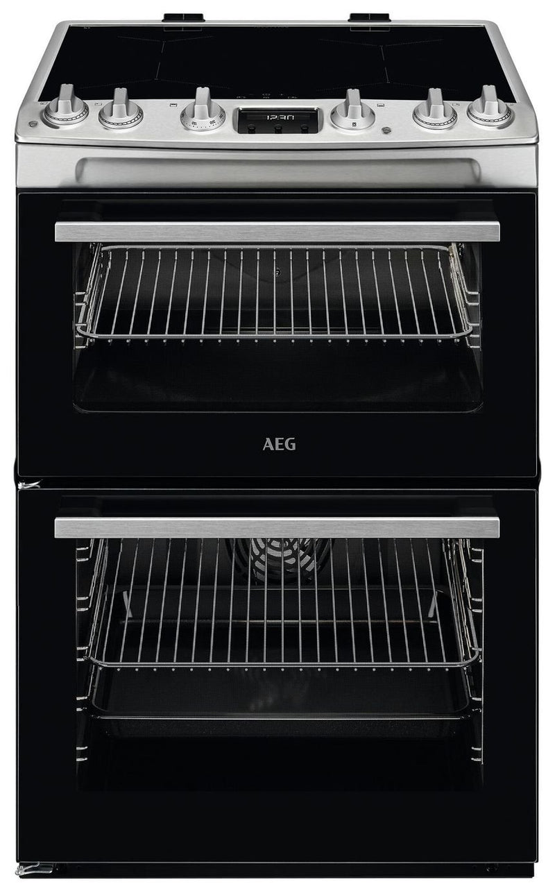 AEG Doppel-Elektroherd Edelstahl 60cm - britisches Produkt