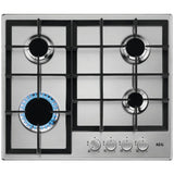 AEG stainless steel gas hob - British product
